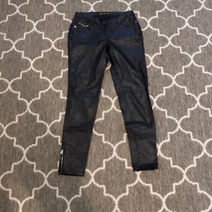 Pleather pants
